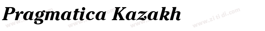 Pragmatica Kazakh Bo字体转换